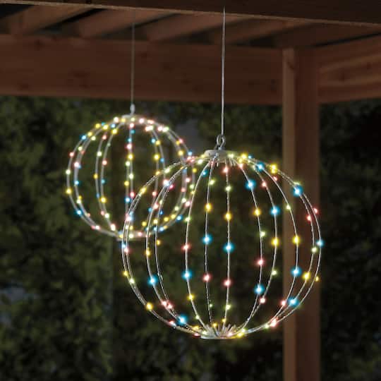 10&#x22; Multicolor LED Hanging Sphere by Ashland&#xAE;